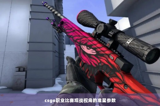 csgo职业比赛观战视角的准星参数