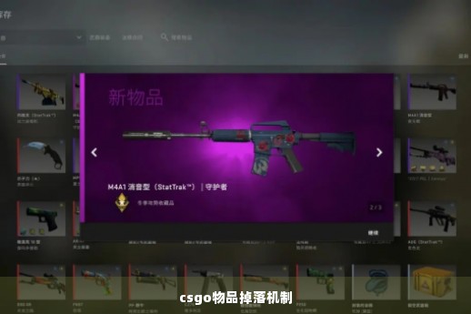 csgo物品掉落机制