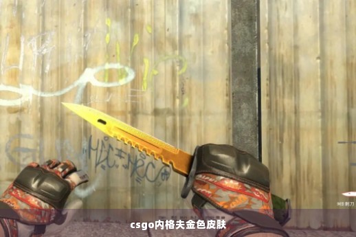 csgo内格夫金色皮肤