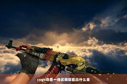 csgo命悬一线武器箱能出什么金