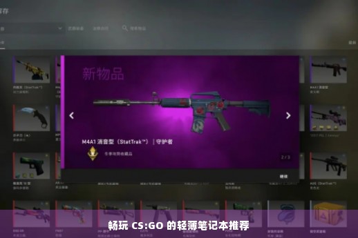 畅玩 CS:GO 的轻薄笔记本推荐