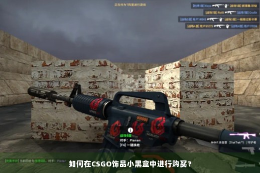 如何在CSGO饰品小黑盒中进行购买？