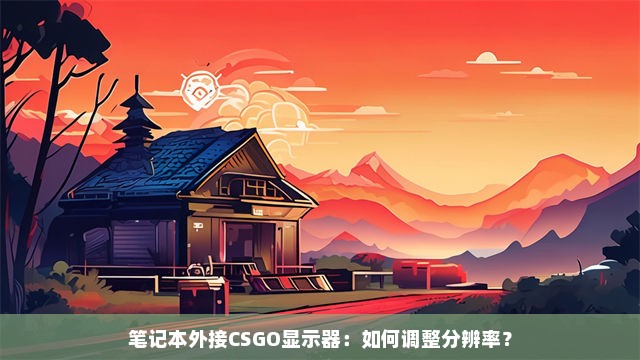 笔记本外接CSGO显示器：如何调整分辨率？