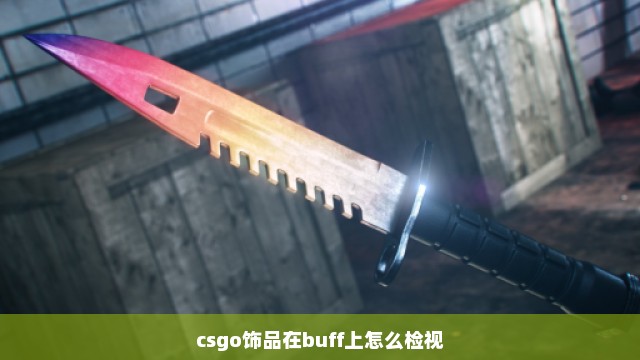 csgo饰品在buff上怎么检视