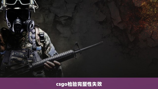 csgo检验完整性失败