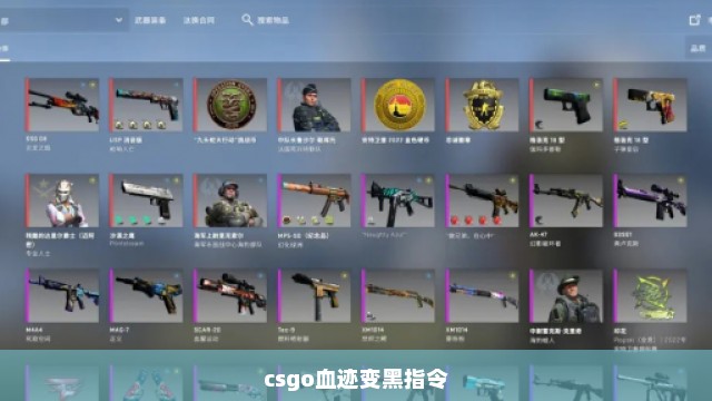 csgo血迹变黑指令