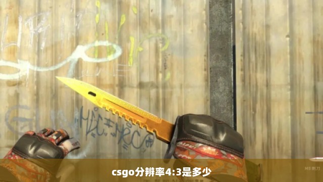 csgo分辨率4:3是多少