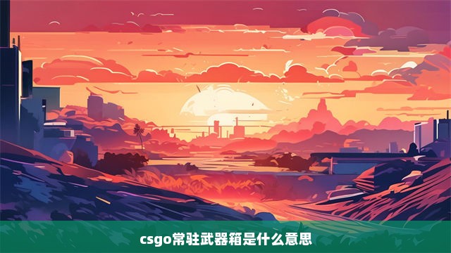 csgo常驻武器箱是什么意思