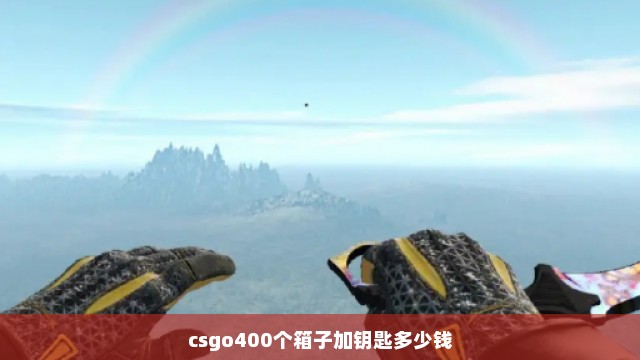 csgo400个箱子加钥匙多少钱