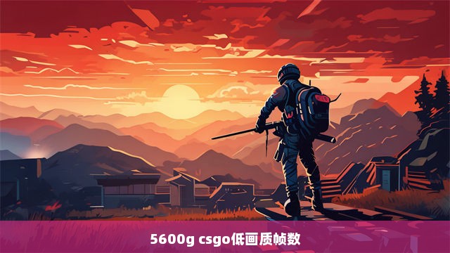 5600g csgo低画质帧数