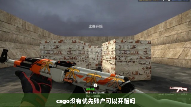 csgo没有优先账户可以开箱吗