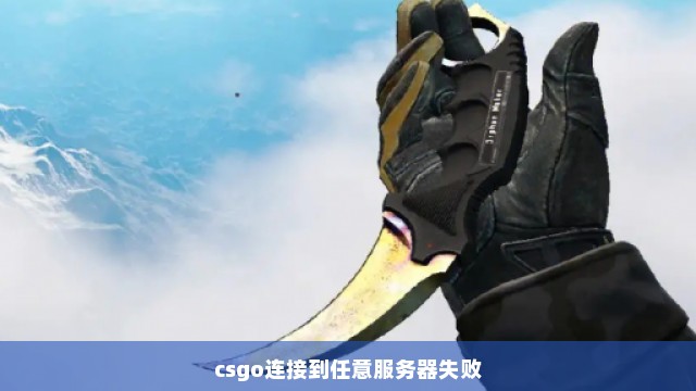 csgo连接到任意服务器失败