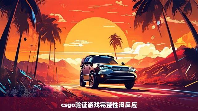 csgo验证游戏完整性没反应