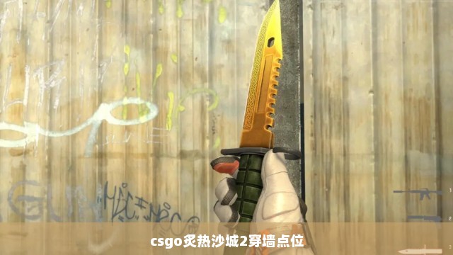 csgo炙热沙城2穿墙点位