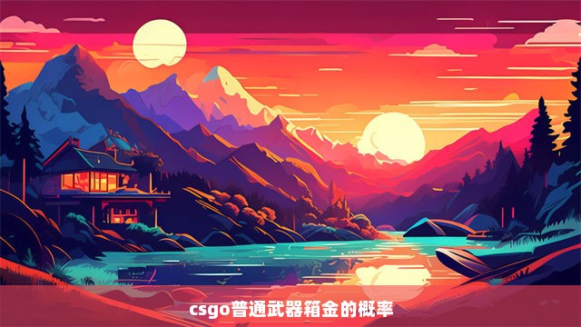 csgo普通武器箱金的概率