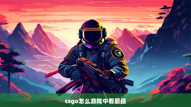 csgo怎么游戏中看磨损