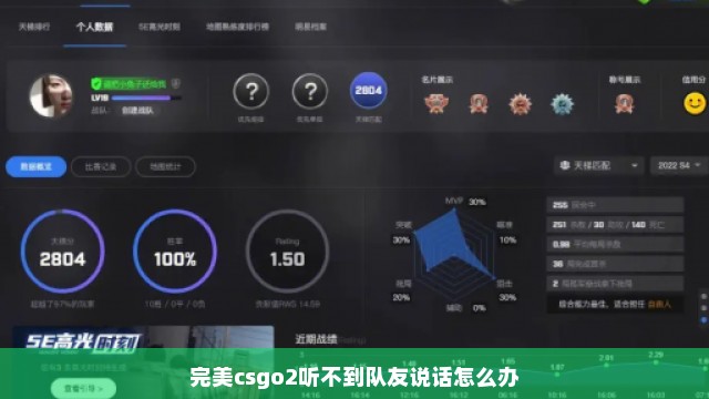 完美csgo2听不到队友说话怎么办