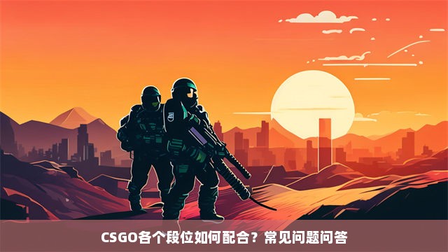 CSGO各个段位如何配合？常见问题问答