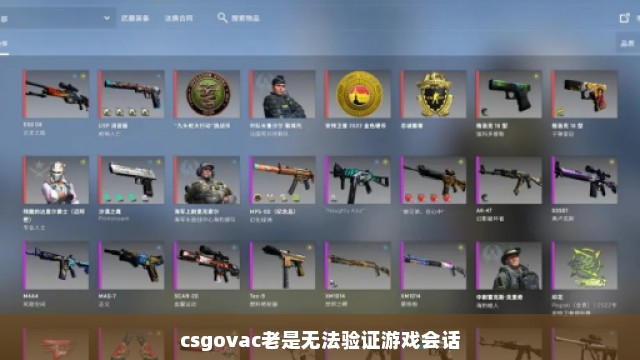 csgovac老是无法验证游戏会话