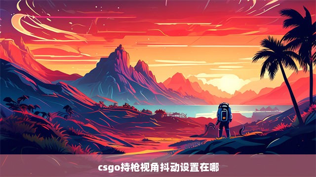 csgo持枪视角抖动设置在哪