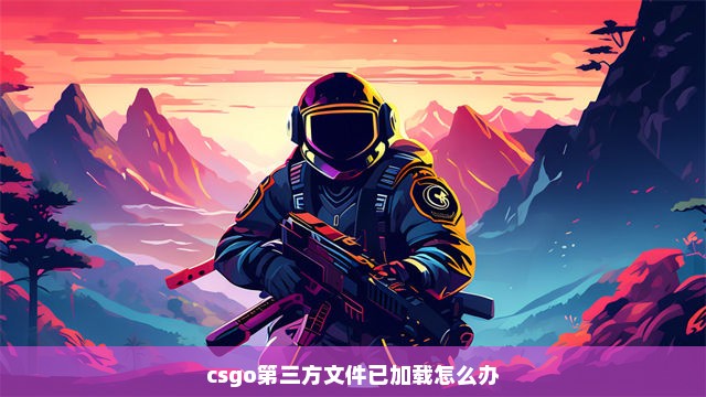 csgo第三方文件已加载怎么办