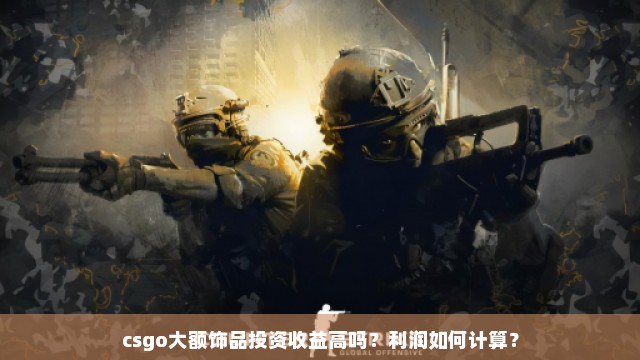 csgo大额饰品投资收益高吗？利润如何计算？