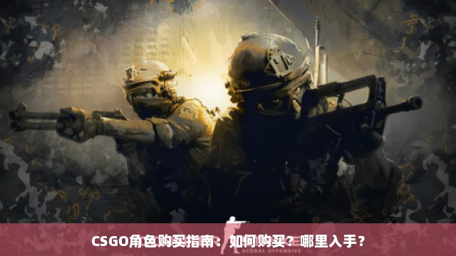 CSGO角色购买指南：如何购买？哪里入手？