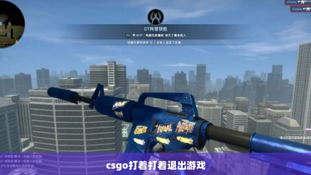 csgo打着打着退出游戏