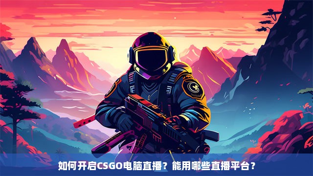 如何开启CSGO电脑直播？能用哪些直播平台？