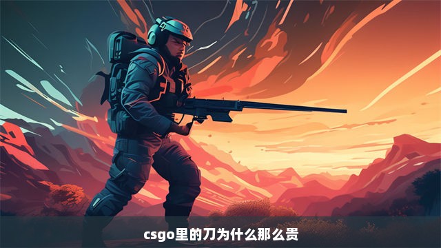 csgo里的刀为什么那么贵