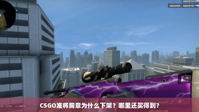 CSGO准将胸章为什么下架？哪里还买得到？