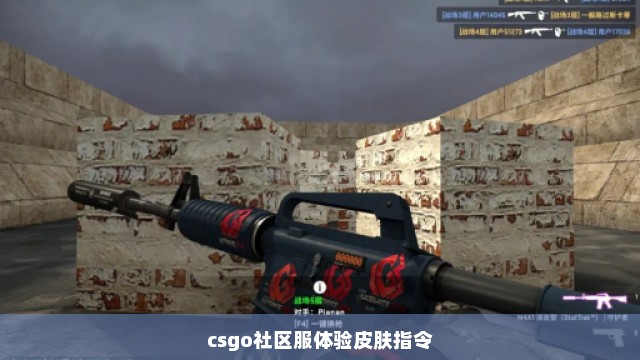 csgo社区服体验皮肤指令