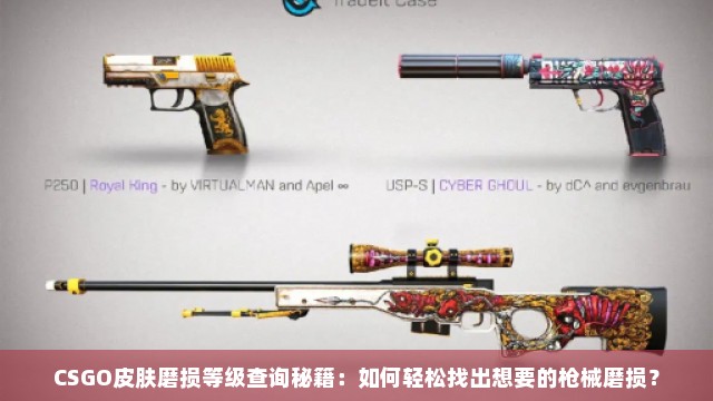 CSGO皮肤磨损等级查询秘籍：如何轻松找出想要的枪械磨损？