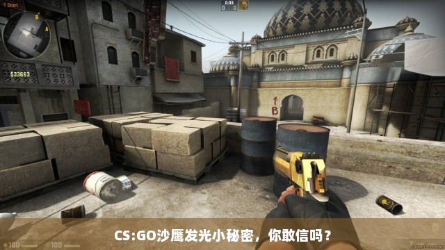 CS:GO沙鹰发光小秘密，你敢信吗？