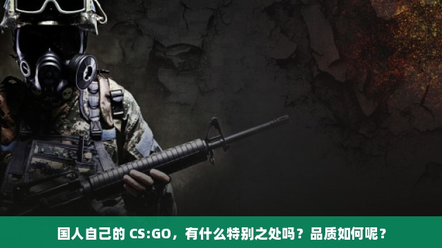 国人自己的 CS:GO，有什么特别之处吗？品质如何呢？