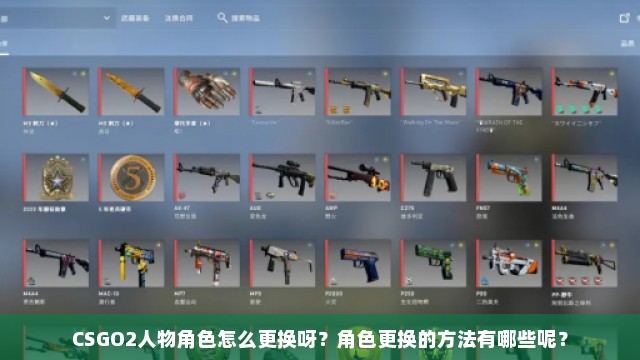 CSGO2人物角色怎么更换呀？角色更换的方法有哪些呢？