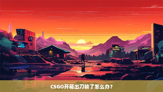 CSGO开箱出刀输了怎么办？