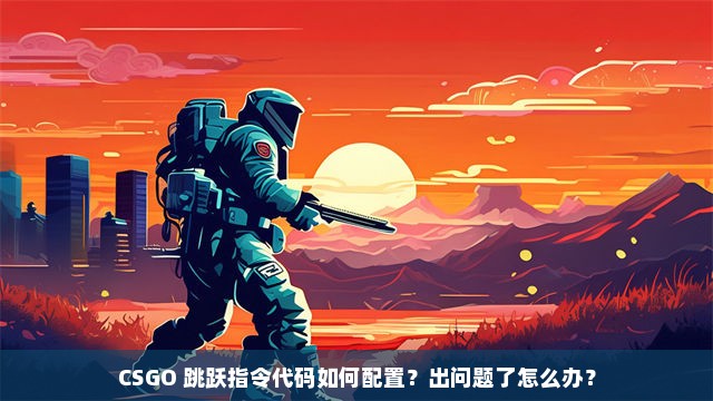 CSGO 跳跃指令代码如何配置？出问题了怎么办？