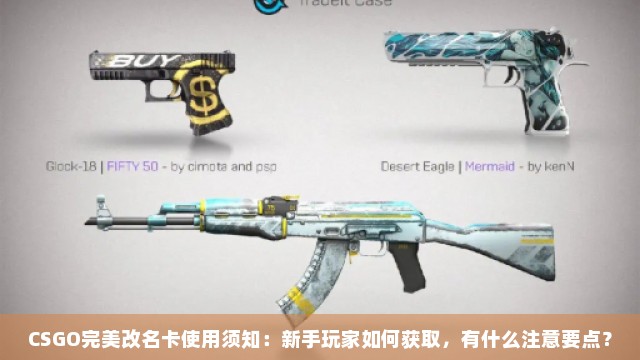 CSGO完美改名卡使用须知：新手玩家如何获取，有什么注意要点？